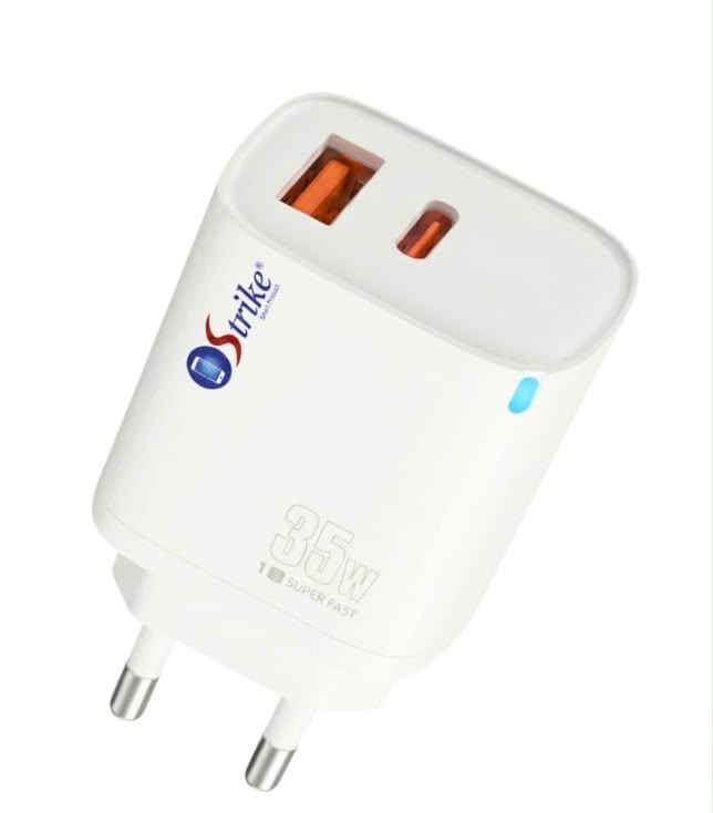 Strike CH-435 VOLTX 35W Superfast Charger|USB to Type-C