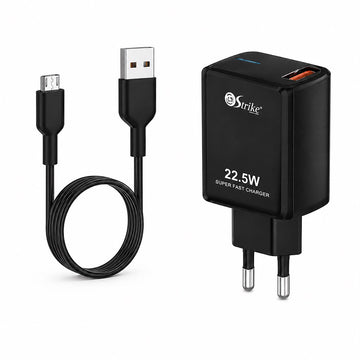 STRIKE CH-515 22.5W WALL CHARGER|MICRO