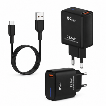 STRIKE CH-515 22.5W WALL CHARGER|TYPE C